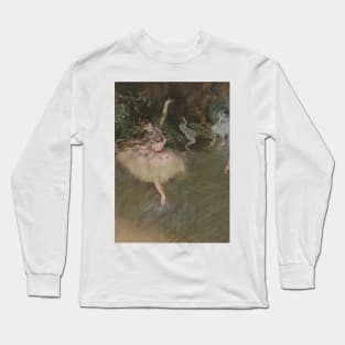 The Star by Edgar Degas Long Sleeve T-Shirt